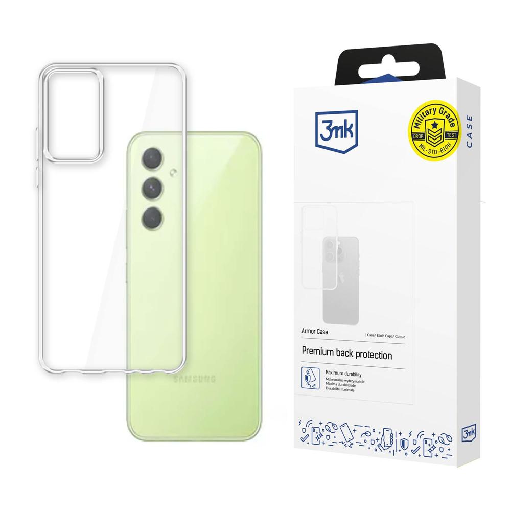 Suojakuori Samsung Galaxy A34 5G:lle 3mk Armor Case - läpinäkyvä