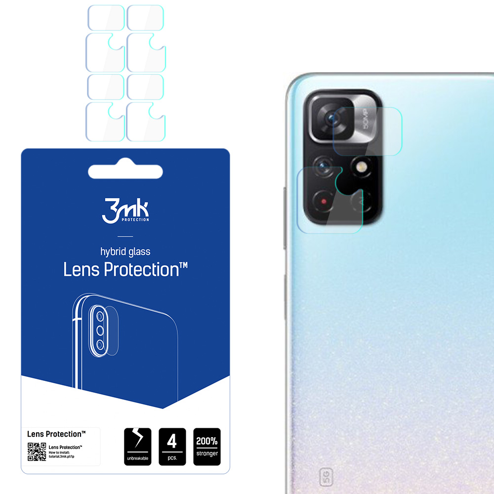 Xiaomi Redmi Note 11 5G – 3mk Lens Protection kameran linssinsuoja
