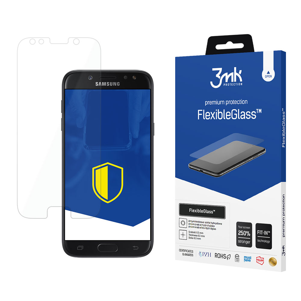 Samsung Galaxy J5 2017 – 3mk FlexibleGlass puhelimen näytönsuoja