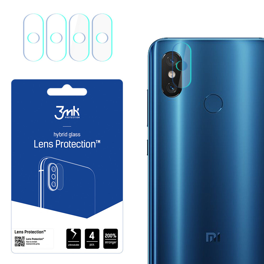Xiaomi Mi 8 – 3mk Lens Protection kameran linssinsuoja