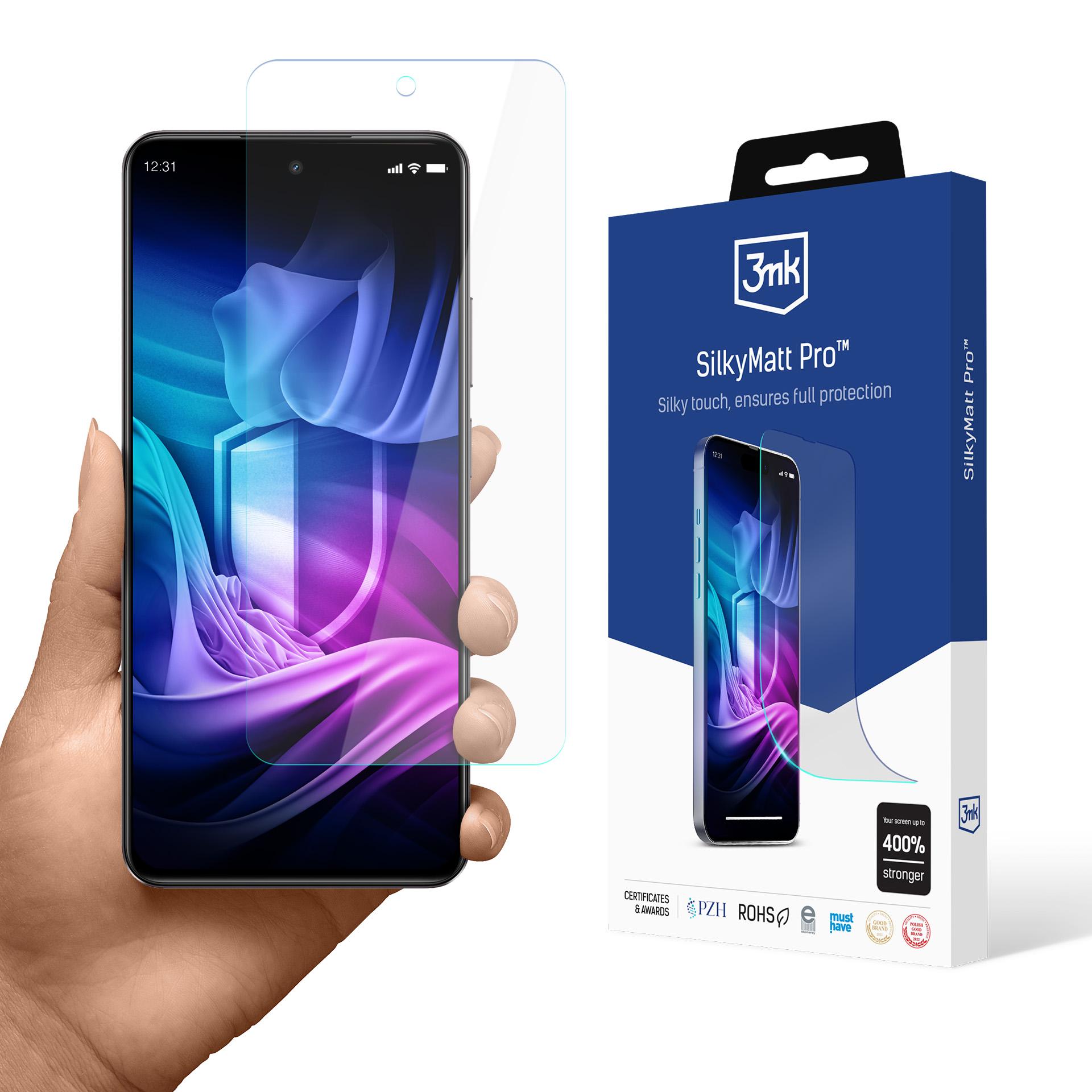 Realme C75 – 3mk Silky Matt Pro puhelimen näytönsuoja