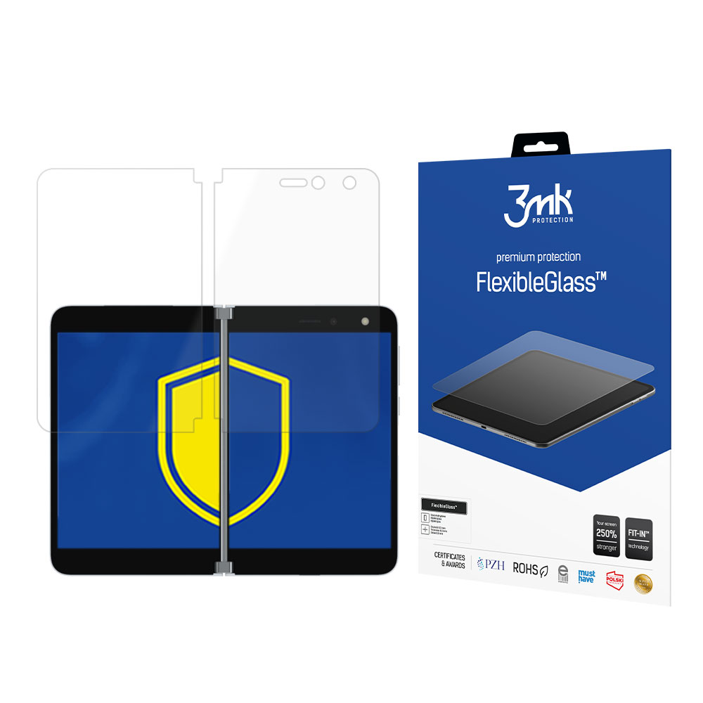 Microsoft Surface Duo – 3mk FlexibleGlass (enintään 8.3") tabletin näytönsuoja