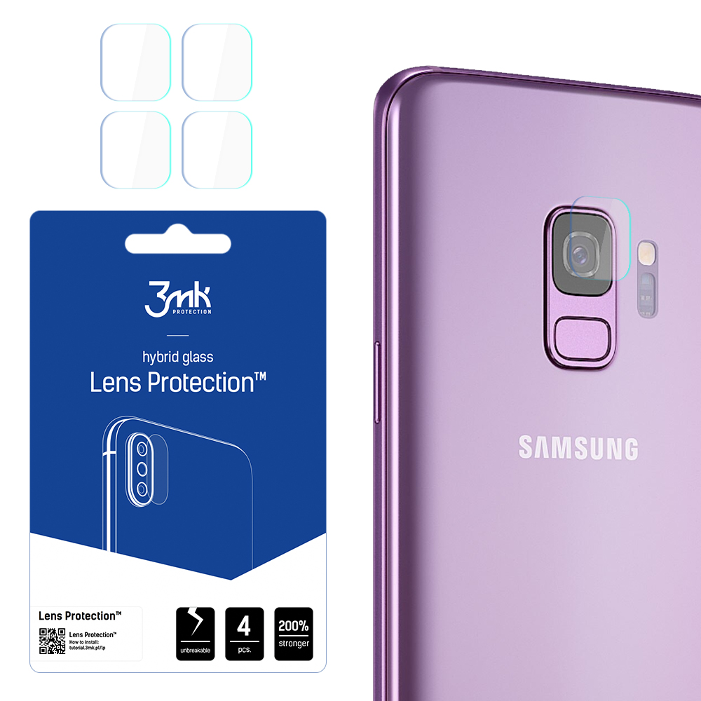Samsung Galaxy S9 – 3mk Lens Protection kameran linssinsuoja