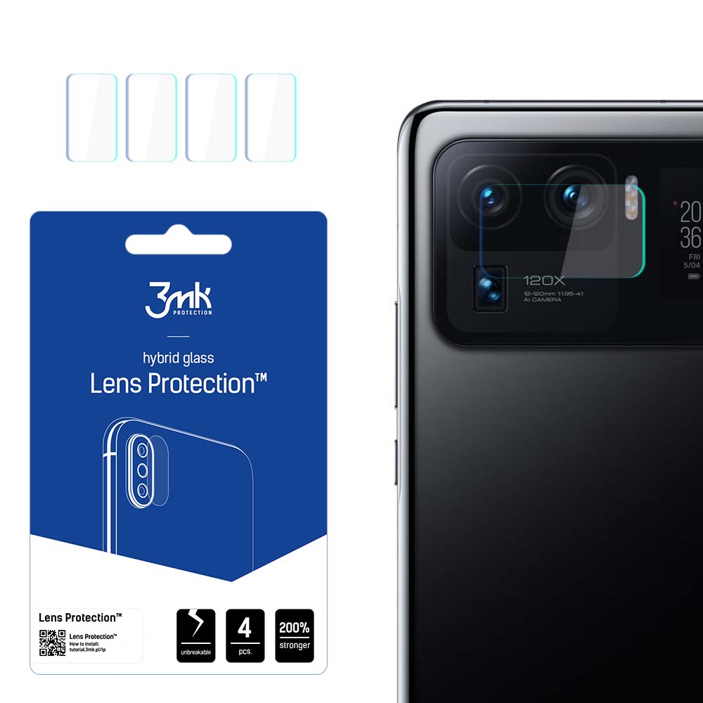 Xiaomi Mi 11 Ultra 5G – 3mk Lens Protection kameran linssinsuoja