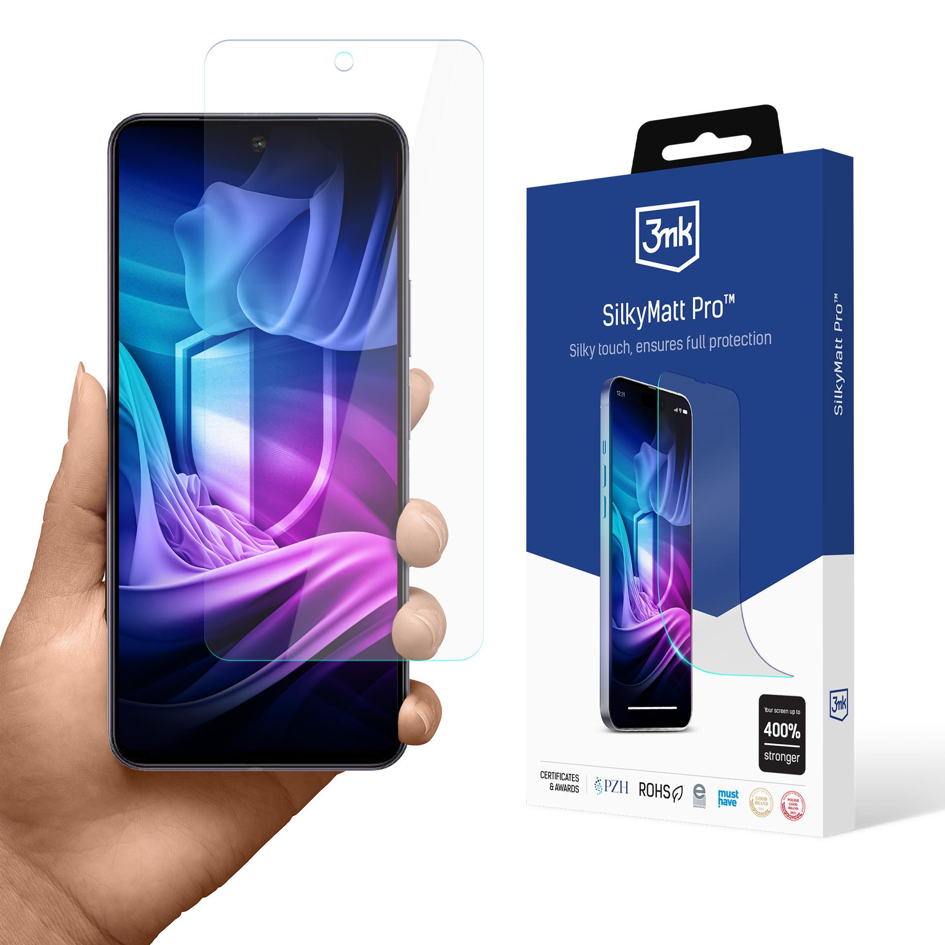 Vivo Y39 5G – 3mk Silky Matt Pro puhelimen näytönsuoja