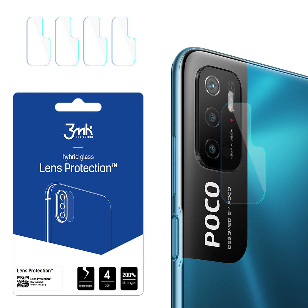 Xiaomi POCO M3 Pro 5G – 3mk Lens Protection kameran linssinsuoja
