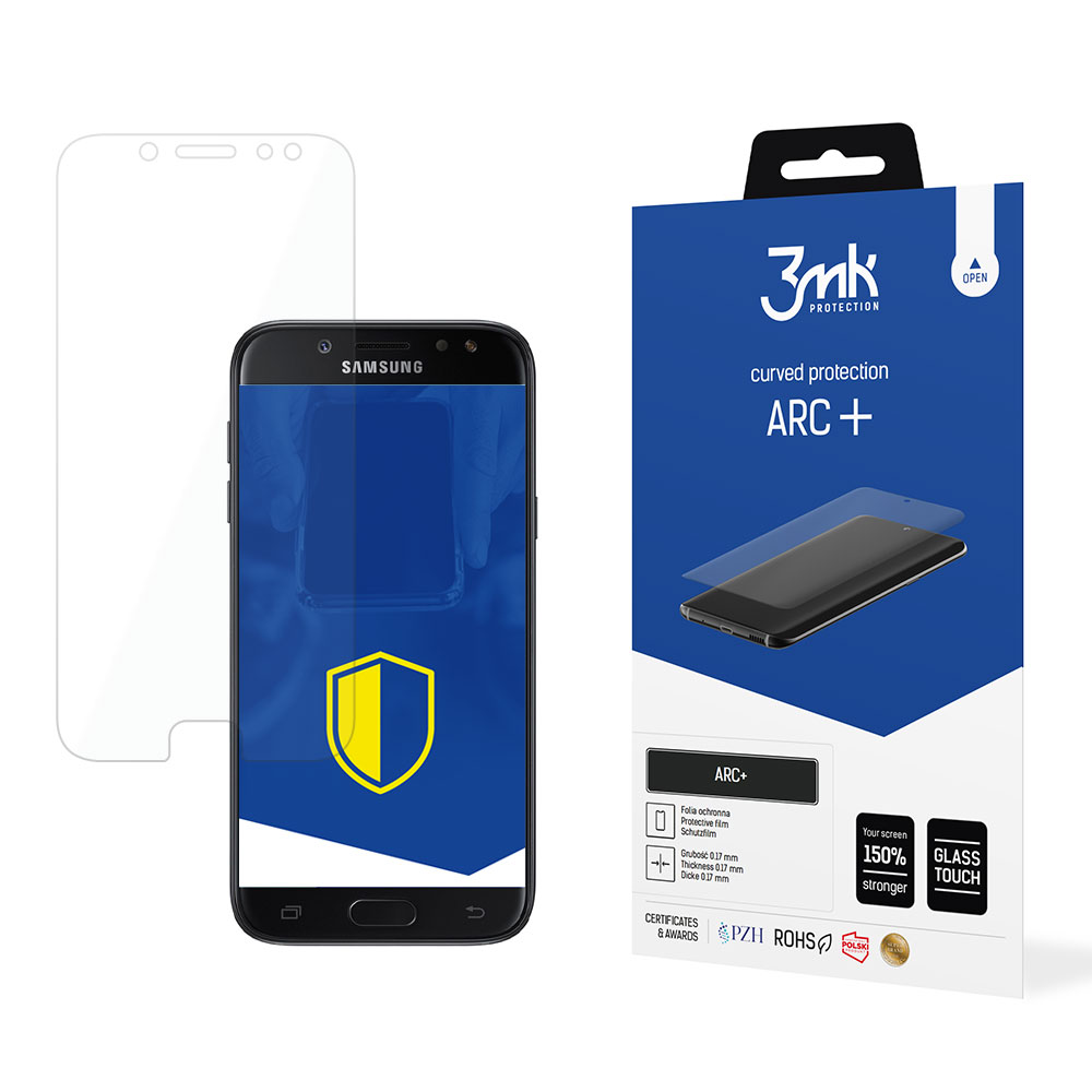 Samsung Galaxy J7 2017 – 3mk ARC+ puhelimen näytönsuoja