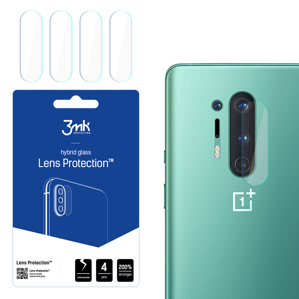 OnePlus 8 5G – 3mk Lens Protection kameran linssinsuoja