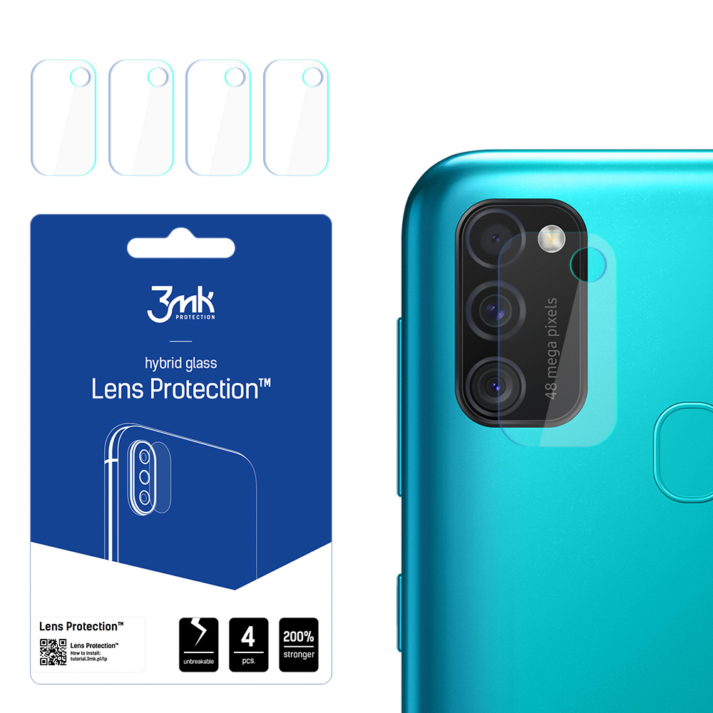 Samsung Galaxy M21 – 3mk Lens Protection kameran linssinsuoja