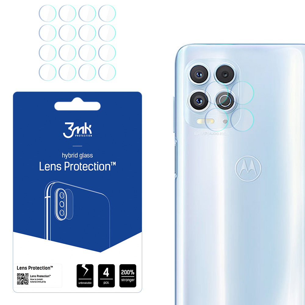 Motorola Edge S 5G – 3mk Lens Protection kameran linssinsuoja