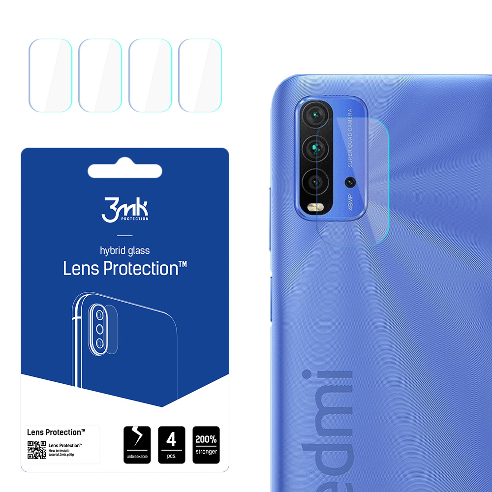 Xiaomi Redmi 9 Power – 3mk Lens Protection kameran linssinsuoja