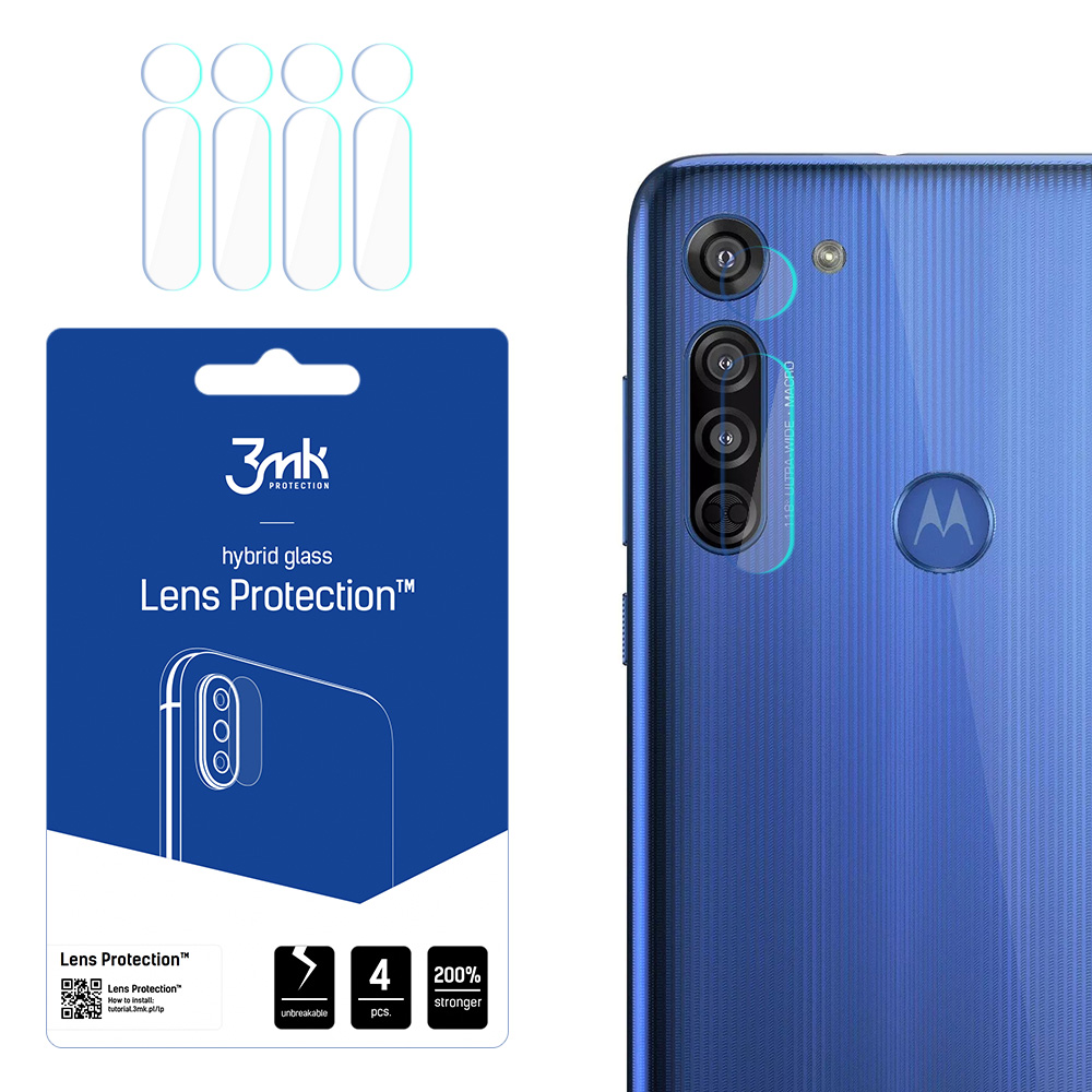 Motorola Moto G8 – 3mk Lens Protection kameran linssinsuoja