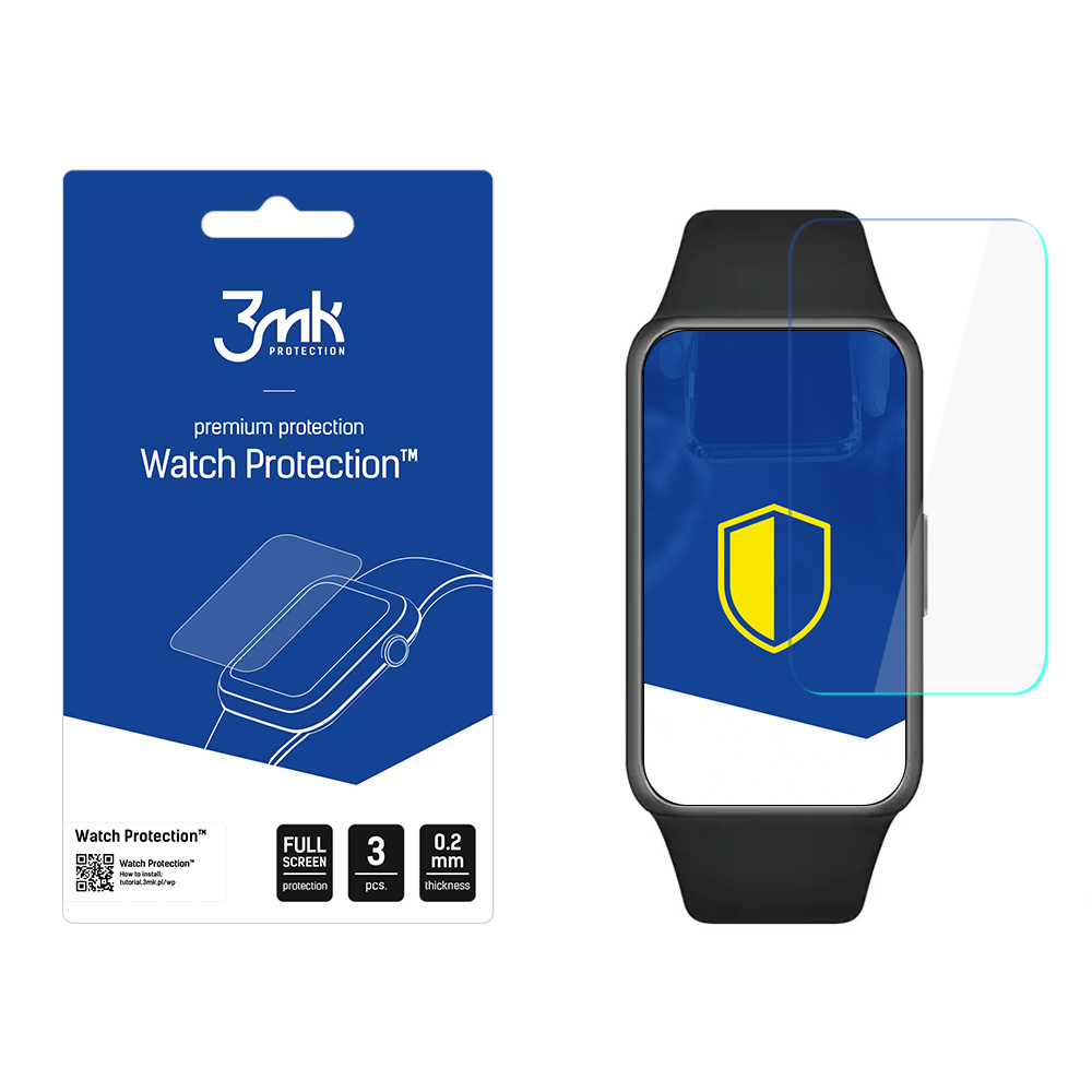 Huawei Band 6 – 3mk Watch Protection ARC älykellon näytönsuoja