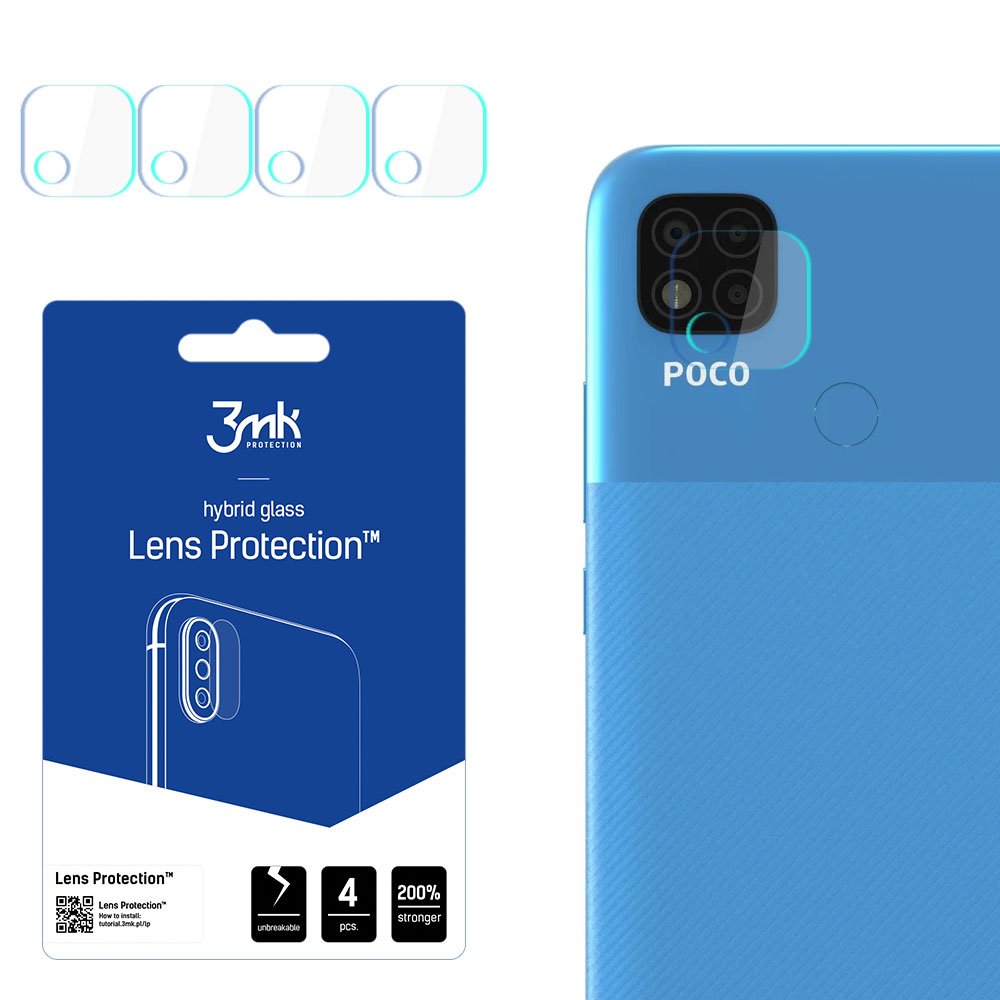 Xiaomi POCO C31 – 3mk Lens Protection kameran linssinsuoja