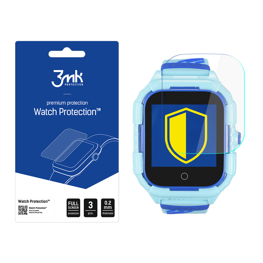Garett Kids Protect 4G – 3mk Watch Protection FlexibleGlass älykellon näytönsuoja