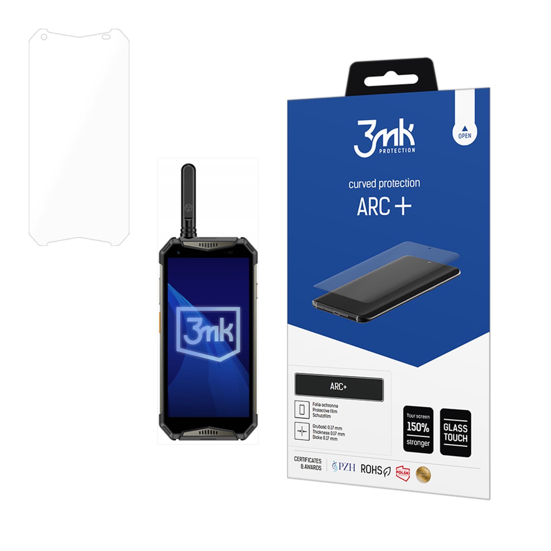 Ulefone Armor 20WT – 3mk ARC+ puhelimen näytönsuoja