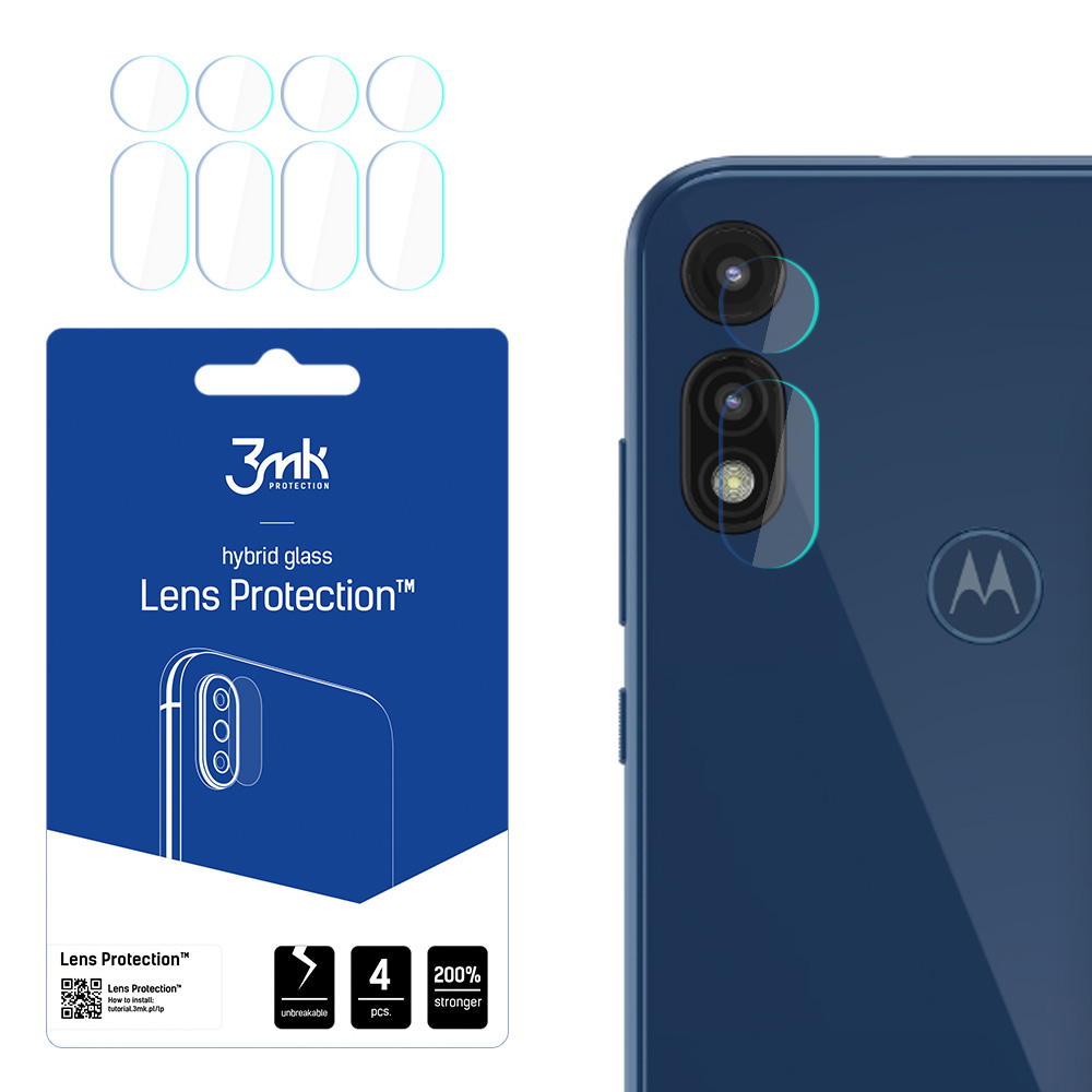 Motorola Moto E 2020 – 3mk Lens Protection kameran linssinsuoja