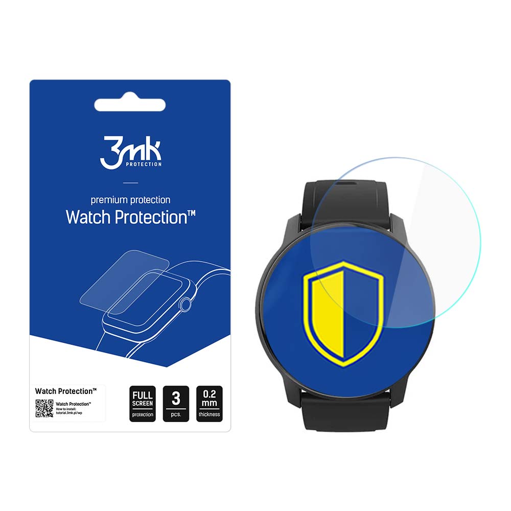 TRACER T-Watch TW9 NYX – 3mk Watch Protection ARC älykellon näytönsuoja