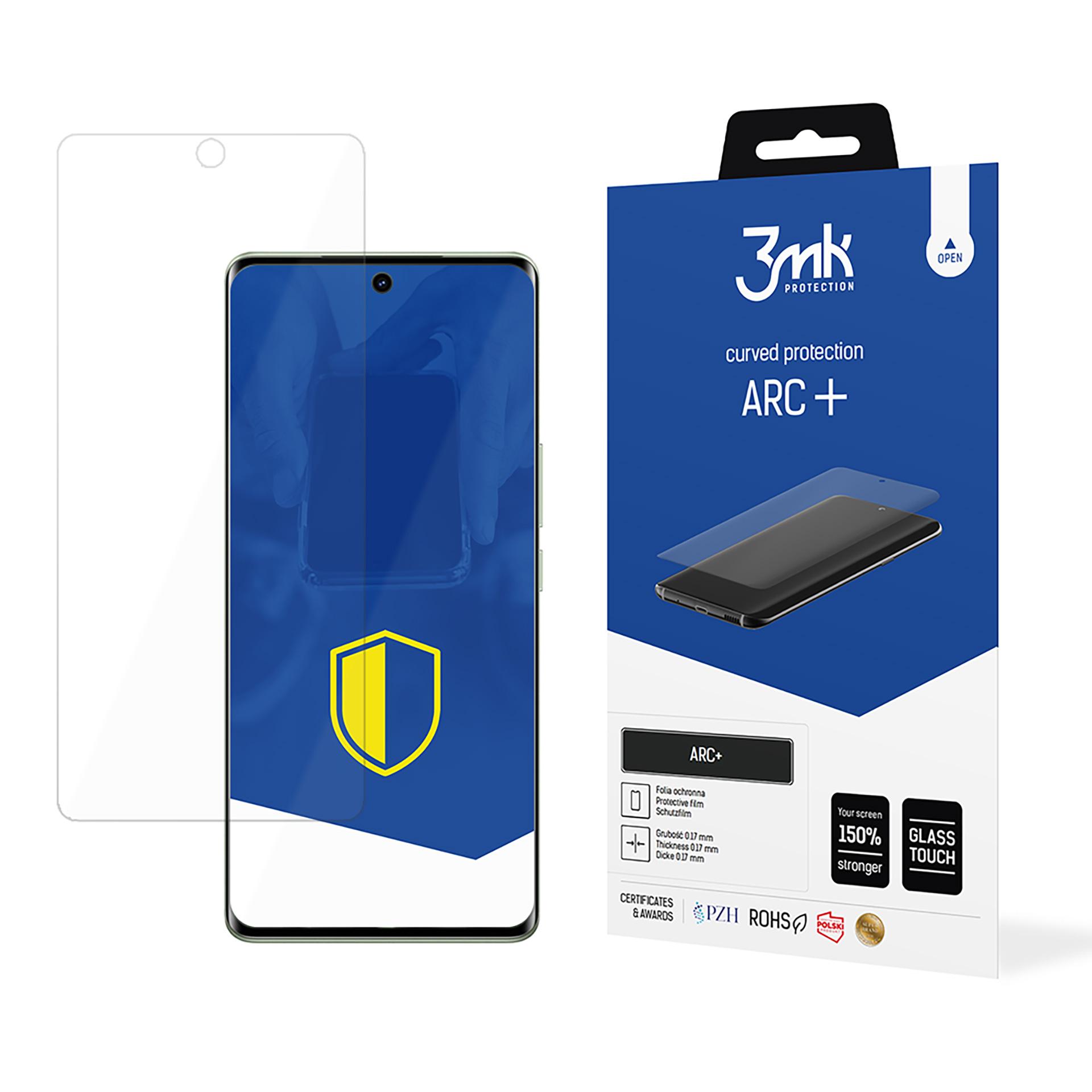 Vivo T3 Ultra – 3mk ARC+ puhelimen näytönsuoja