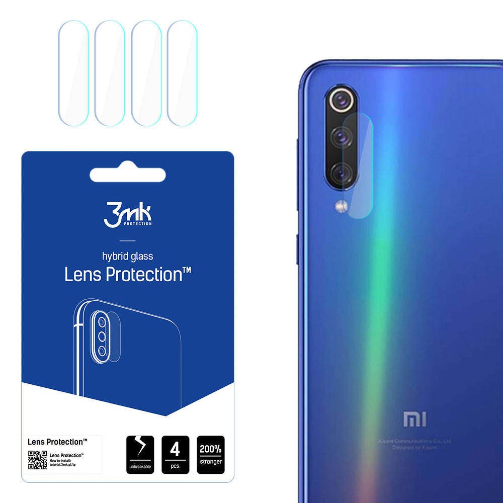 Xiaomi Mi 9 SE Global – 3mk Lens Protection kameran linssinsuoja