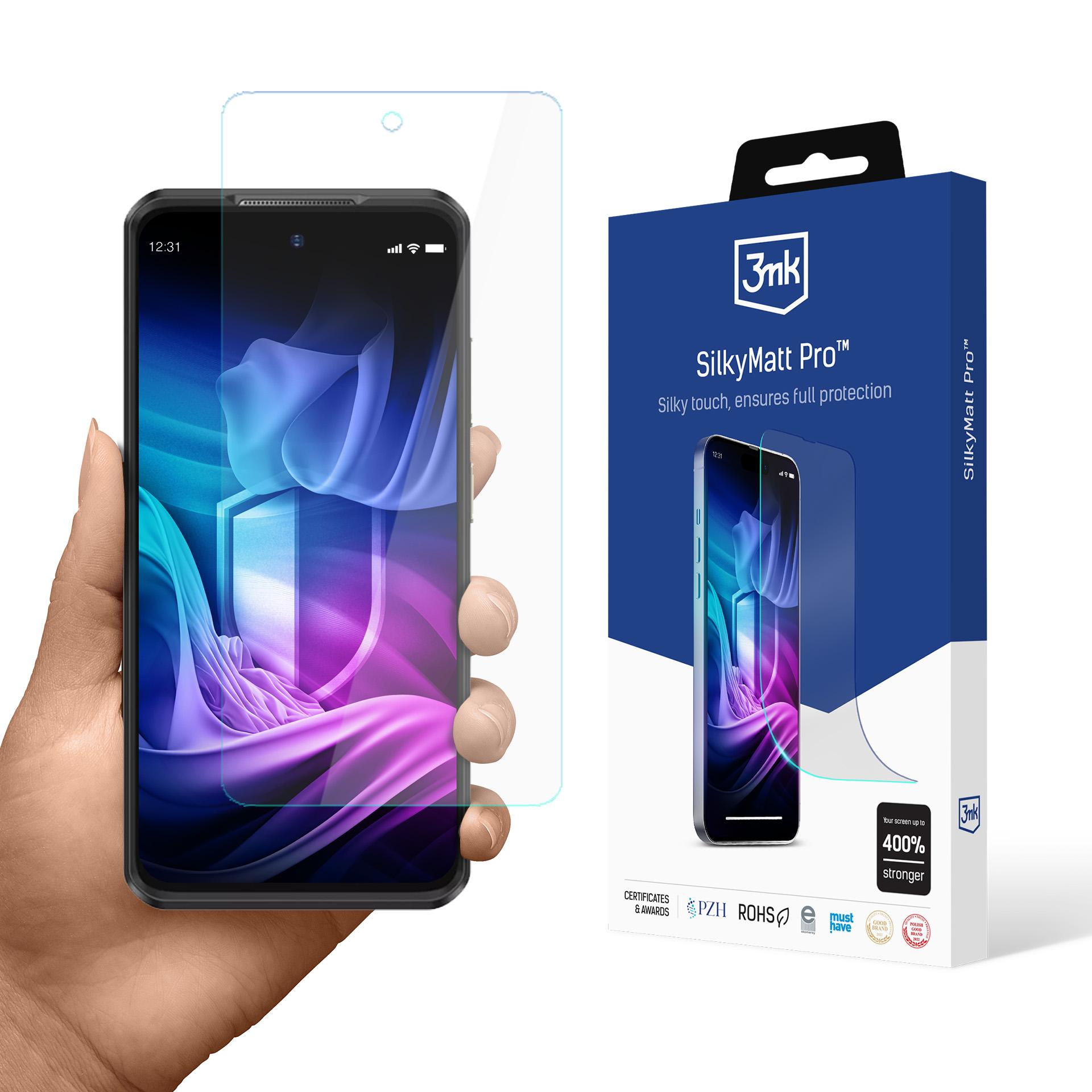 Ulefone Armor 25T / 25T Pro – 3mk Silky Matt Pro puhelimen näytönsuoja