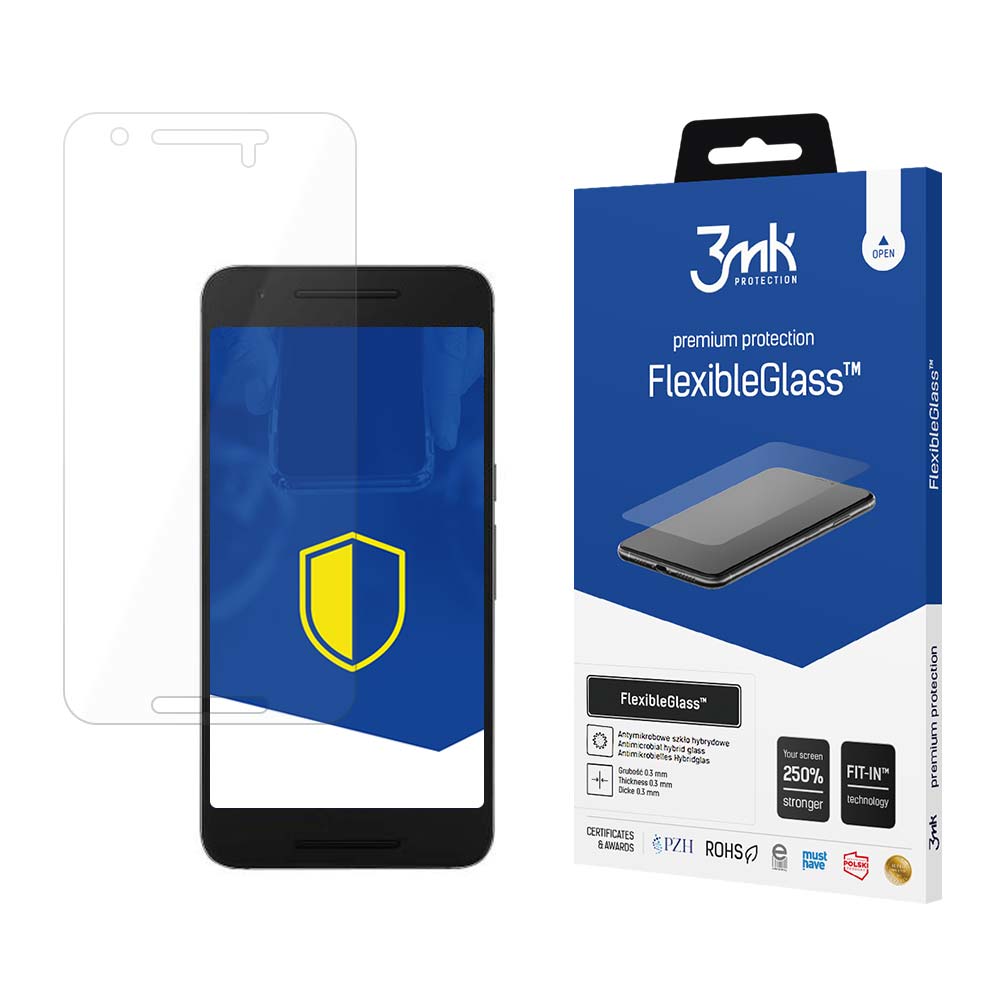 Huawei Nexus 6P – 3mk FlexibleGlass puhelimen näytönsuoja