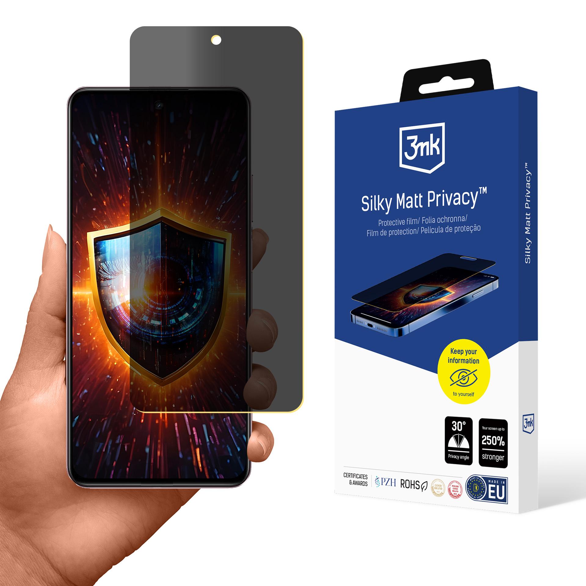 Realme C75x – 3mk Silky Matt Privacy tietosuojakalvo