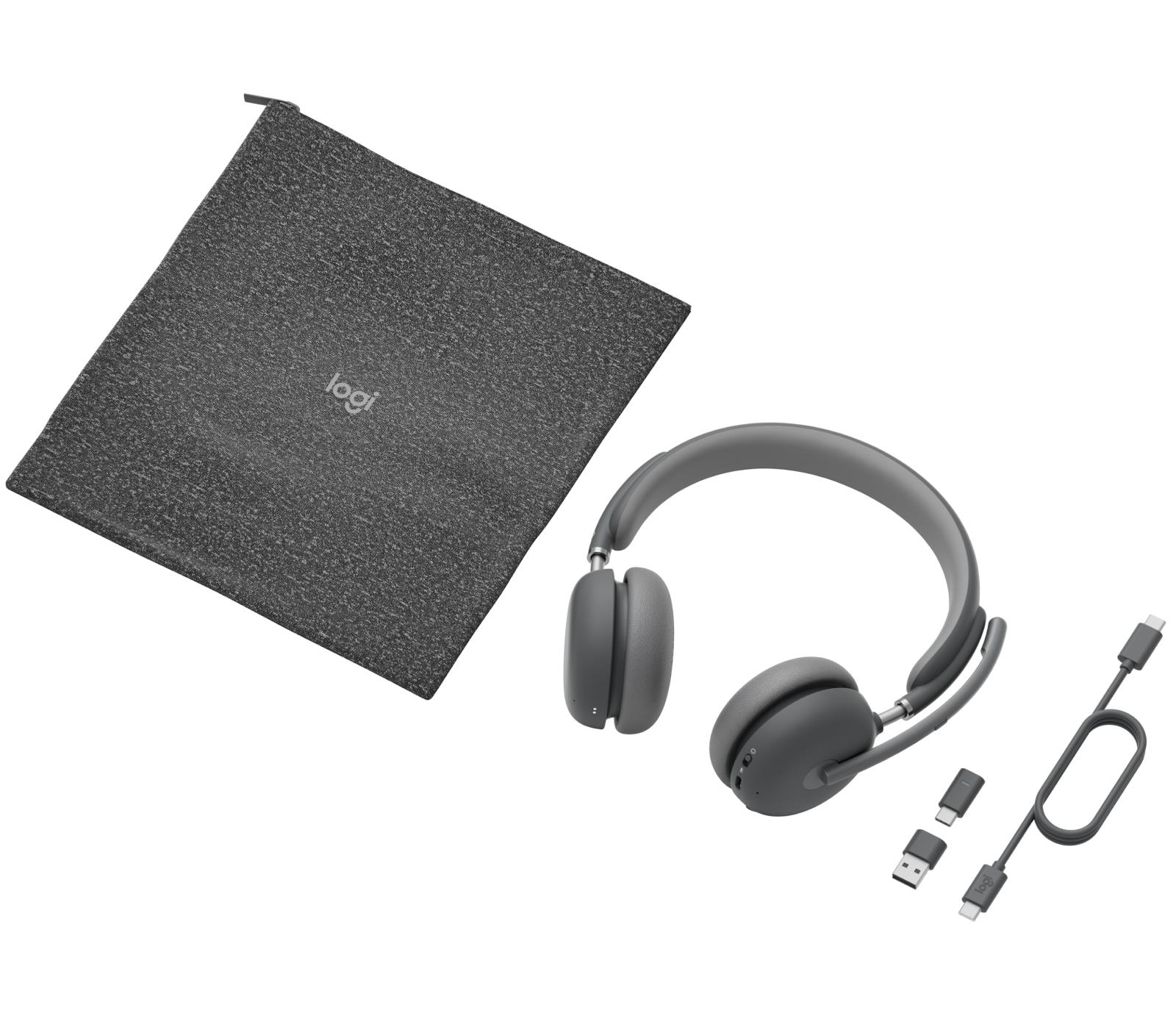 Logitech langattomat kuulokkeet Zone 2 Wireless (981-001311) – grafiitti