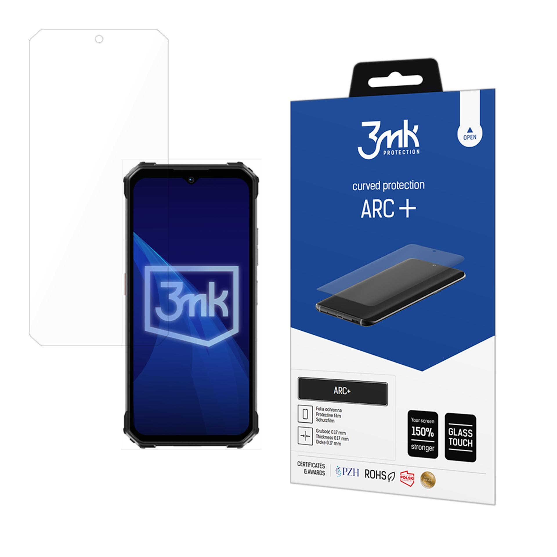 OUKITEL WP26 – 3mk ARC+ puhelimen näytönsuoja