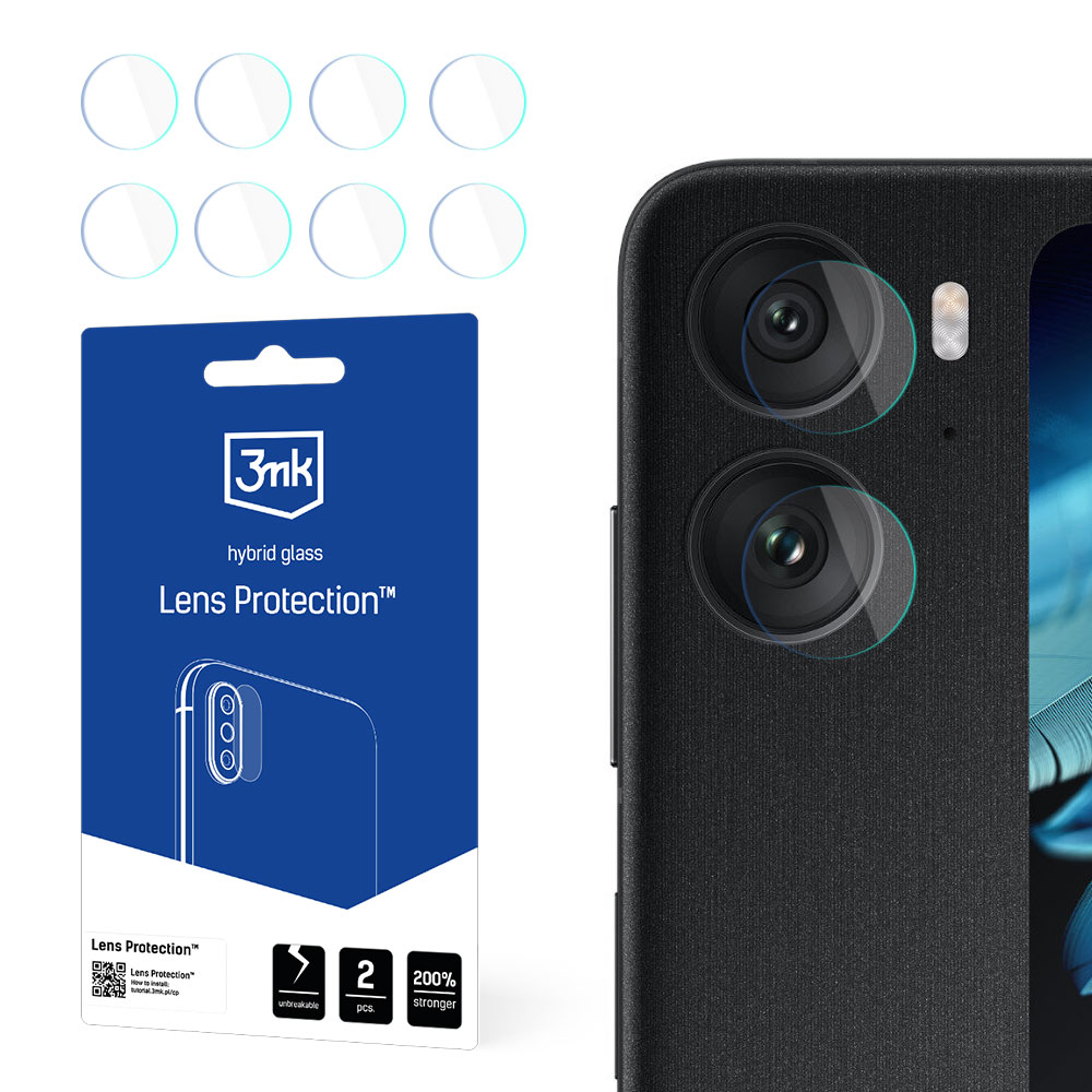 Oppo Find N2 Flip – 3mk Lens Protection kameran linssinsuoja