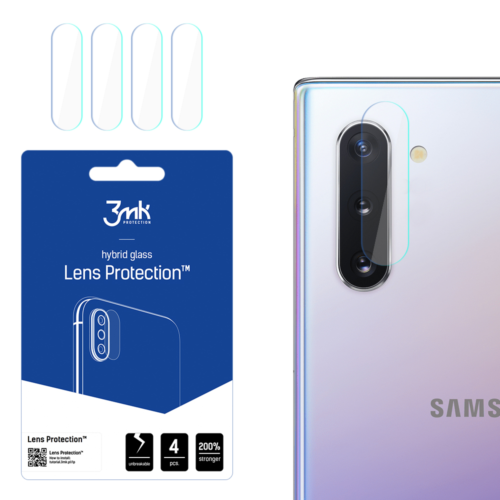 Samsung Galaxy Note 10 – 3mk Lens Protection kameran linssinsuoja