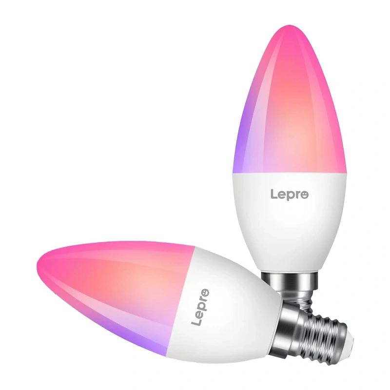 LED-lamppu LEPRO BC1-EU-2-W E14, Wi-Fi, Bluetooth