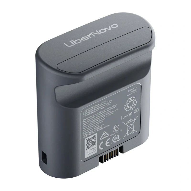 Musta (Midnight Black) LiberNovo 2200 mAh:n ladattava akku ergonomiatuolimalleille Omni ja Omni Gen (CP-GW-0000024-00-01)