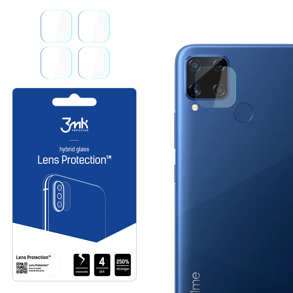 Realme C15 – 3mk Lens Protection kameran linssinsuoja