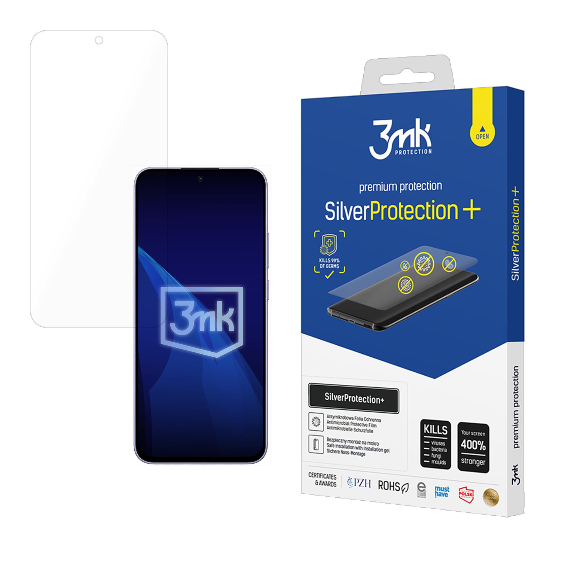 Redmi Note 17 4G/5G – 3mk SilverProtection+ puhelimen näytönsuoja