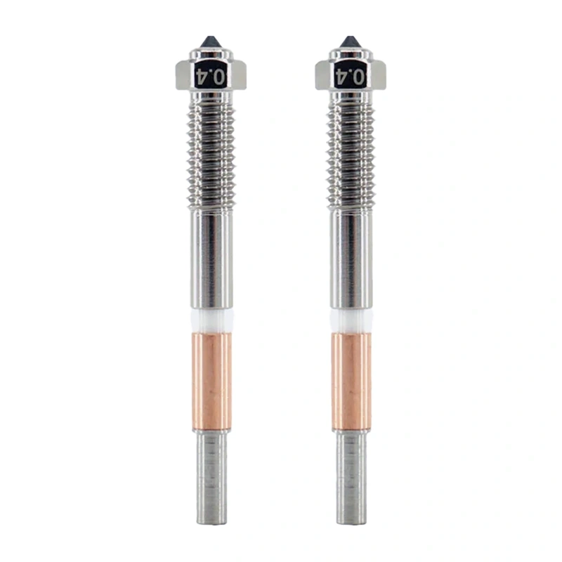 QiDi 0,4 mm bimetallisuutin Q2-sarjalle, 2 kpl