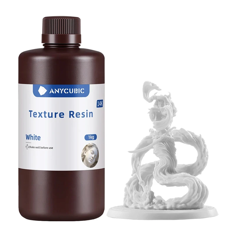 ANYCUBIC Texture -tekstuurihartsi, valkoinen