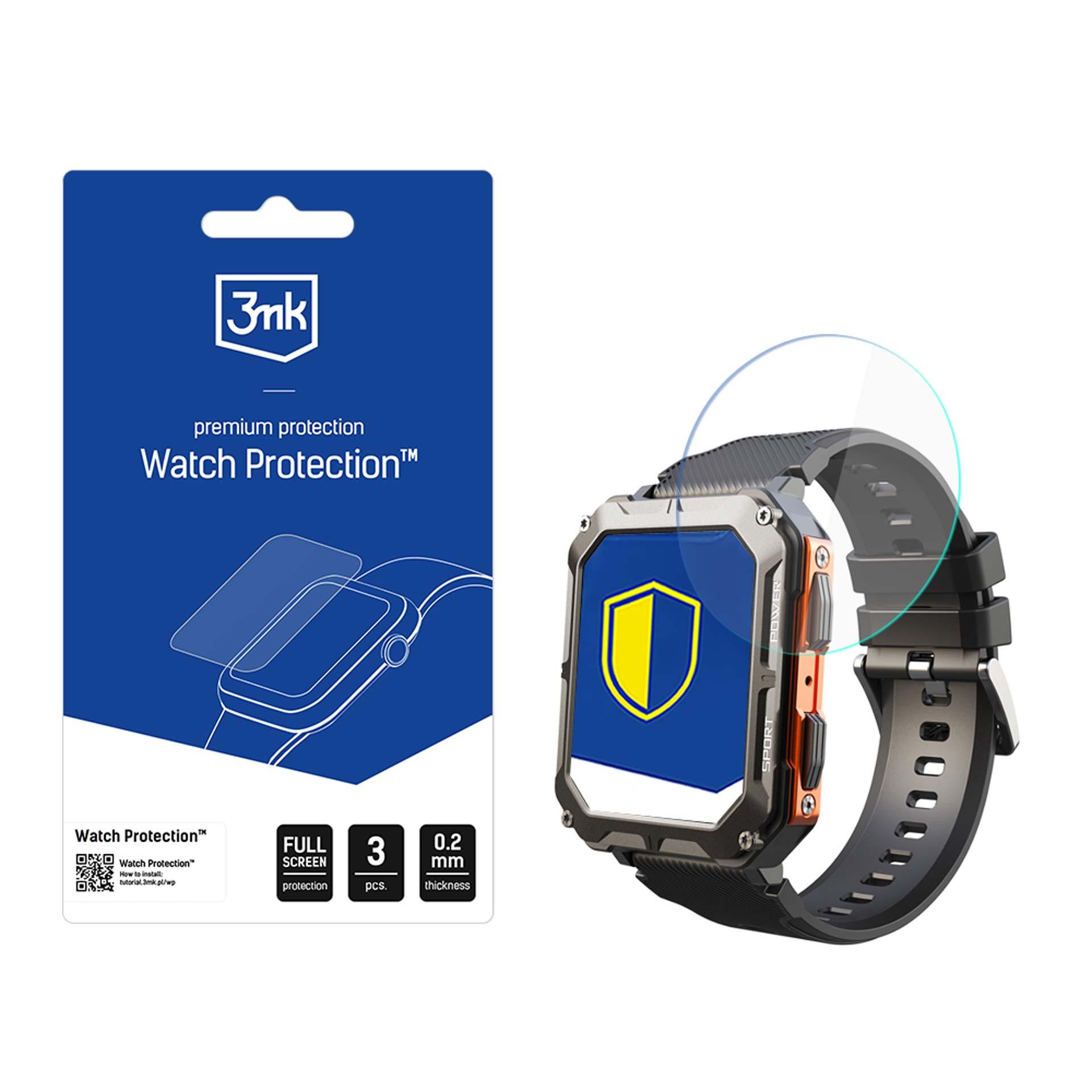 Rubicon RNCF27 – 3mk Watch Protection FlexibleGlass älykellon näytönsuoja