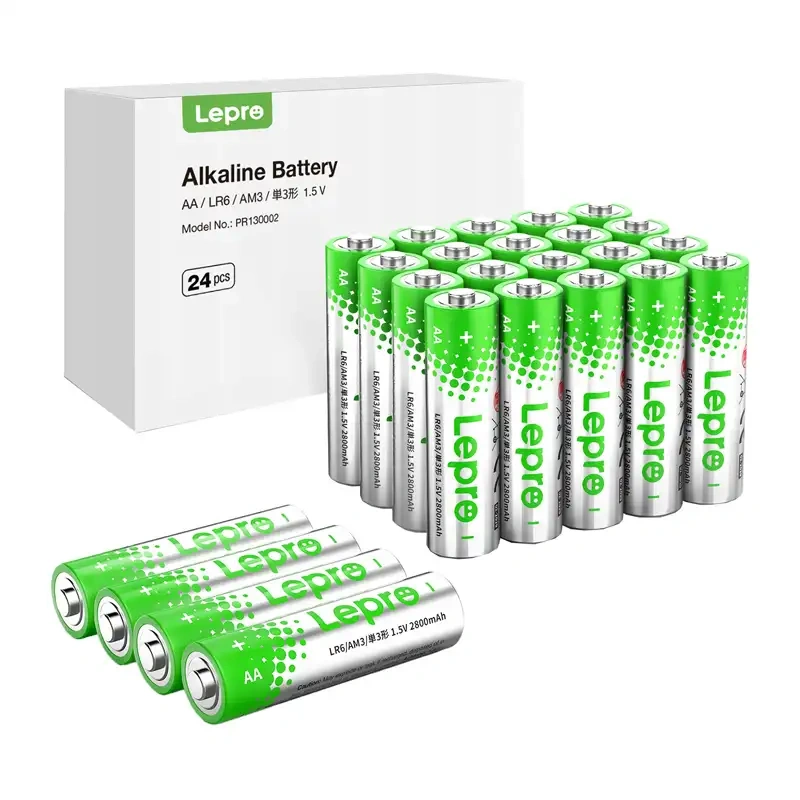 LEPRO 130002-24 AA R6 alkaliparistot, 24 kpl pakkaus