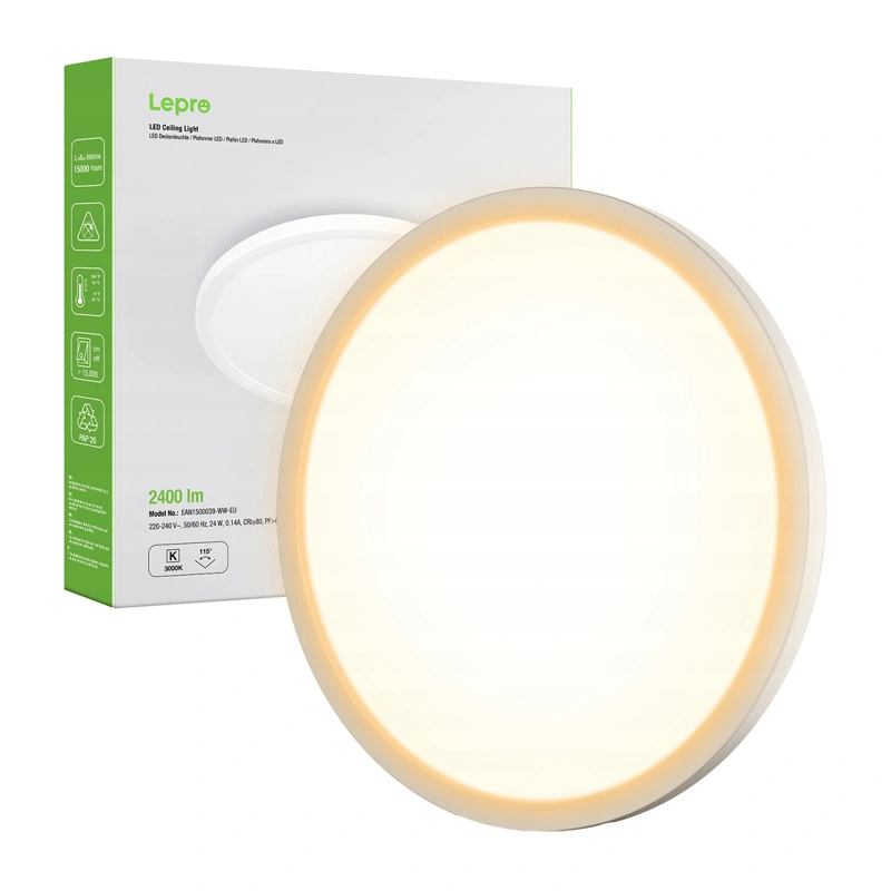 LEPRO 1500039-WW-EU 24W 2400 lm kattovalaisin