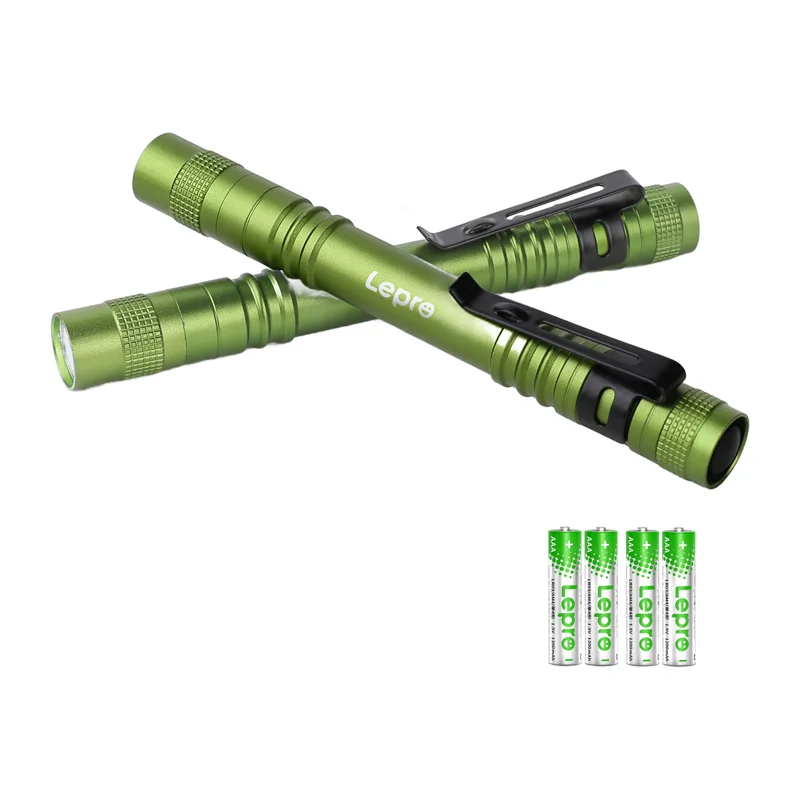 LEPRO 120023L-GN-2 taskulamppu, 2 kpl