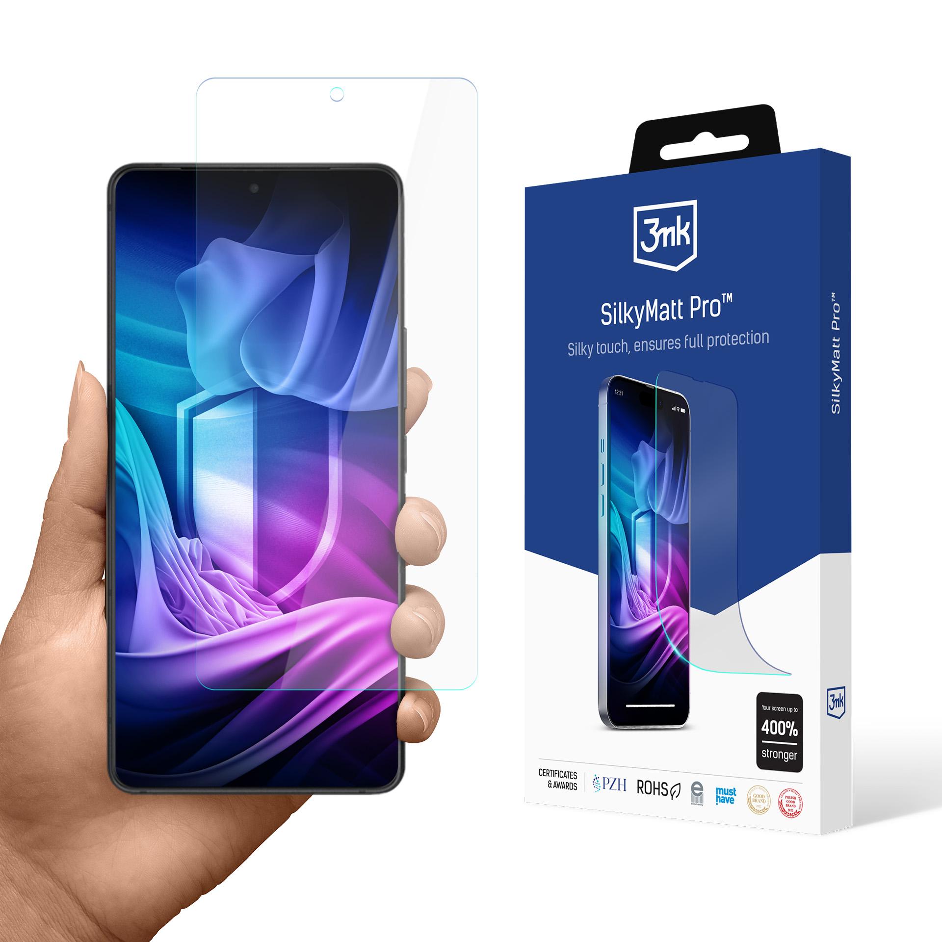 Asus ROG Phone 9 / 9 Pro / 9 FE – 3mk Silky Matt Pro puhelimen näytönsuoja