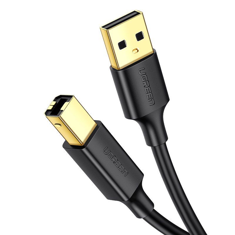 Ugreen US135 USB-A–USB-B-tulostinkaapeli, 1,5 m (10350)