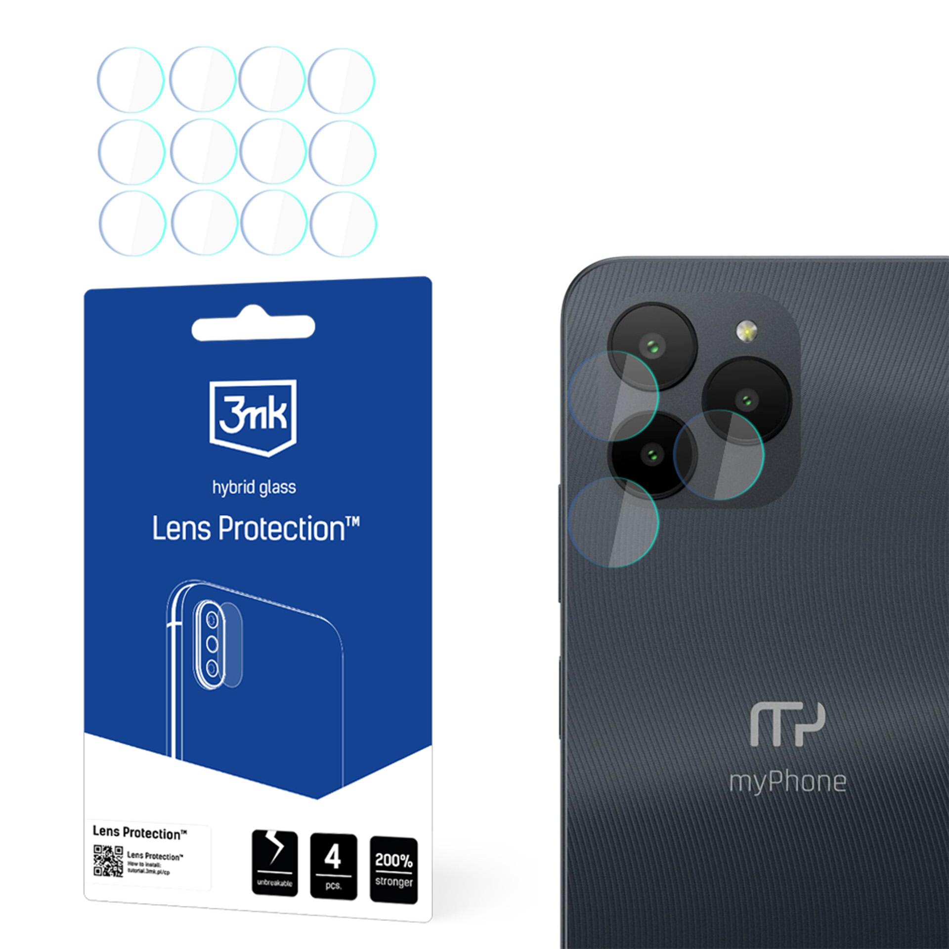 MyPhone N23 Lite/N23 4G – 3mk Lens Protection kameran linssinsuoja