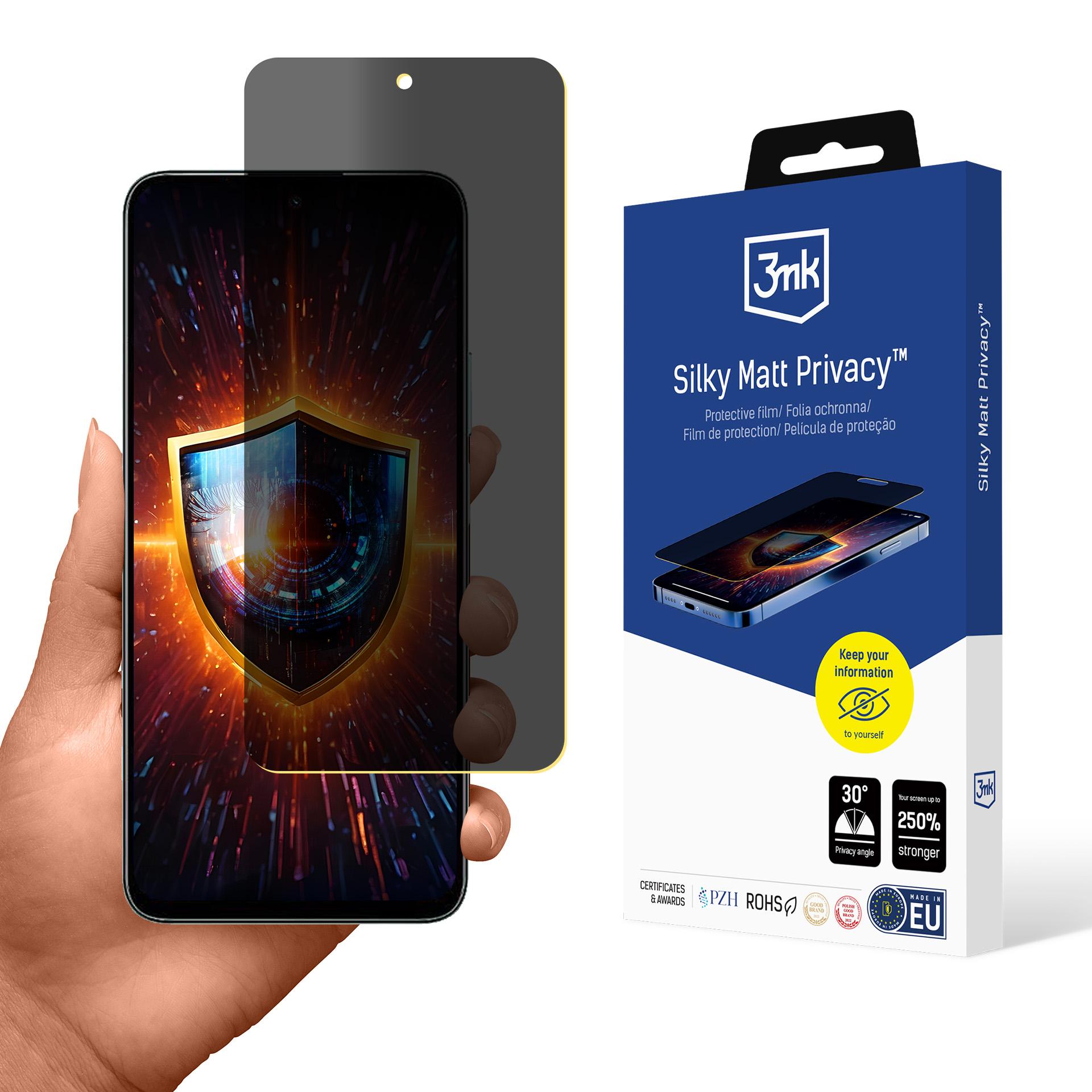 Honor Play 8T – 3mk Silky Matt Privacy tietosuojakalvo