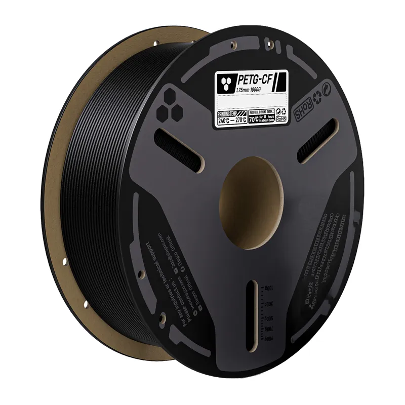 ELEGOO PETG-CF hiilikuitufilamentti (väri: musta) 0.5 kg
