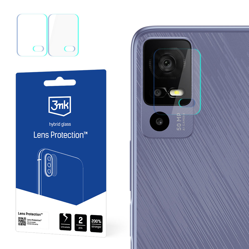 TCL 40R 5G – 3mk Lens Protection kameran linssinsuoja