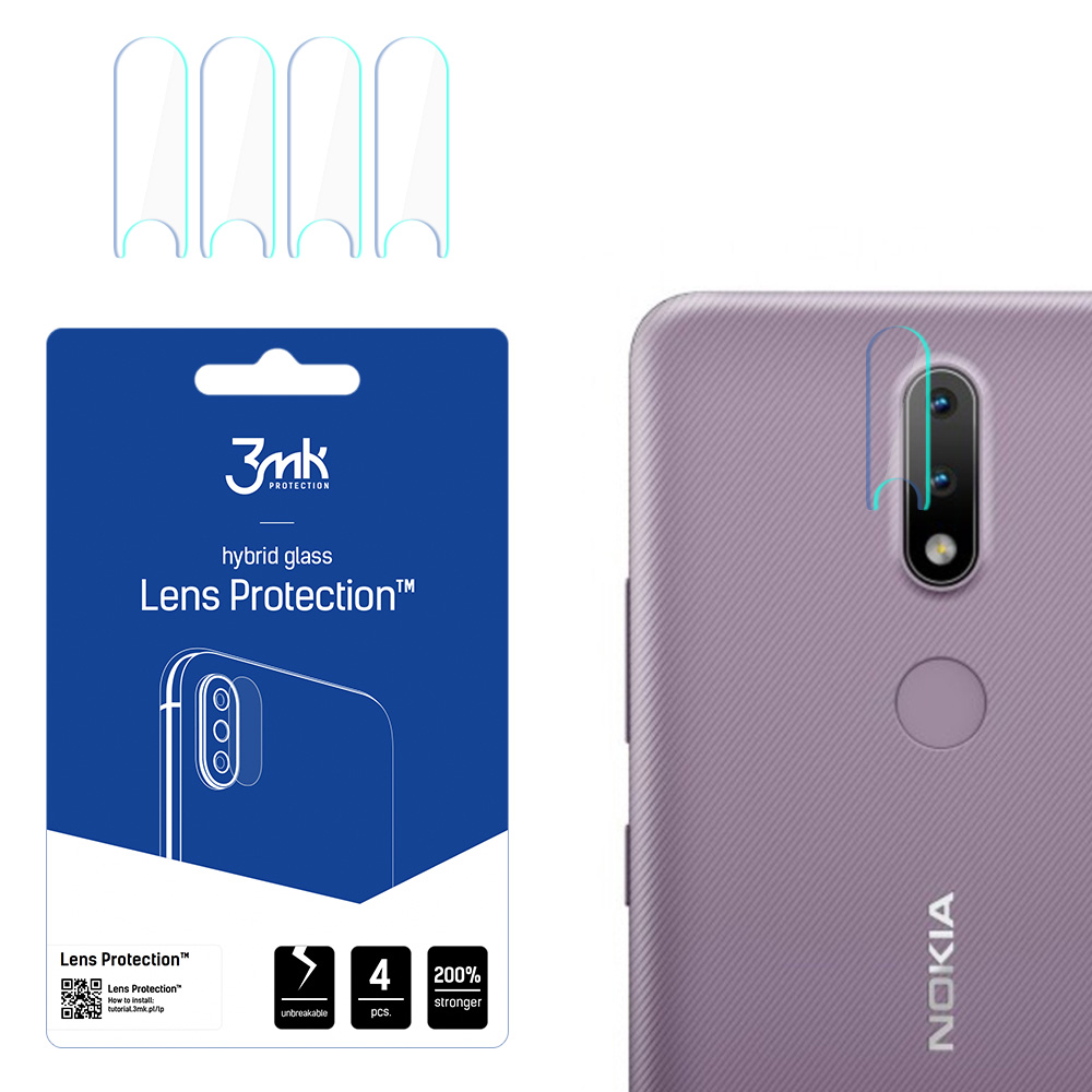 Nokia 2.4 – 3mk Lens Protection kameran linssinsuoja