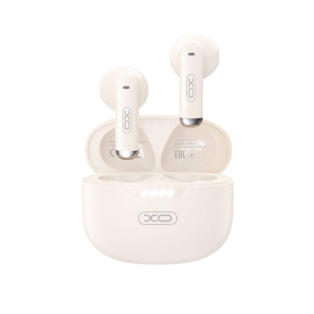 XO G50 TWS langattomat Bluetooth-kuulokkeet, beige