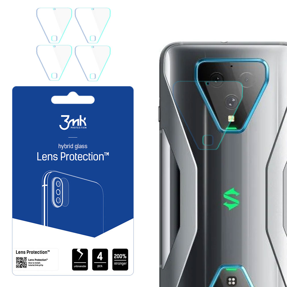 Xiaomi Black Shark 3 – 3mk Lens Protection kameran linssinsuoja
